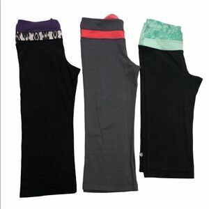 🚨 Lululemon Crop Pants Set of 3